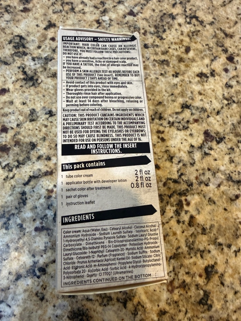 Got2b Metallics Dark Ruby Permanent Hair Color Burgundy Red Dye - Picture 5 of 7